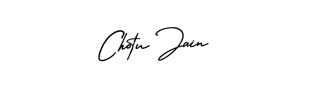 You should practise on your own different ways (AmerikaSignatureDemo-Regular) to write your name (Chotu Jain) in signature. don't let someone else do it for you. Chotu Jain signature style 3 images and pictures png