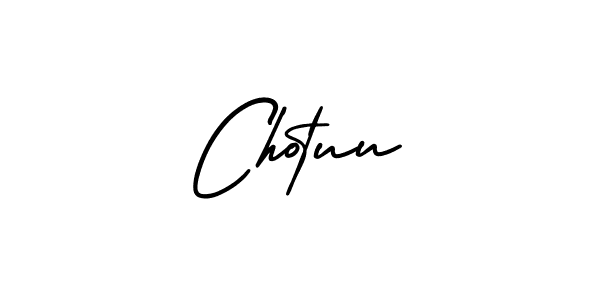 Also we have Chotuu name is the best signature style. Create professional handwritten signature collection using AmerikaSignatureDemo-Regular autograph style. Chotuu signature style 3 images and pictures png