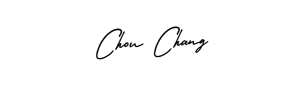 Similarly AmerikaSignatureDemo-Regular is the best handwritten signature design. Signature creator online .You can use it as an online autograph creator for name Chou Chang. Chou Chang signature style 3 images and pictures png