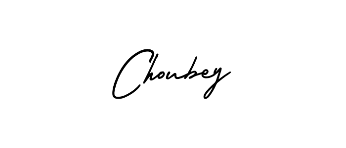 Use a signature maker to create a handwritten signature online. With this signature software, you can design (AmerikaSignatureDemo-Regular) your own signature for name Choubey. Choubey signature style 3 images and pictures png