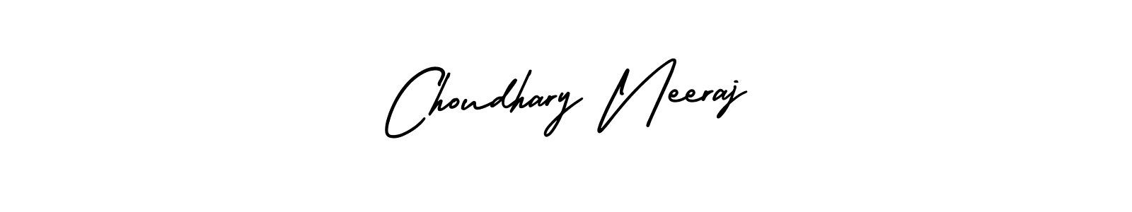 Also You can easily find your signature by using the search form. We will create Choudhary Neeraj name handwritten signature images for you free of cost using AmerikaSignatureDemo-Regular sign style. Choudhary Neeraj signature style 3 images and pictures png