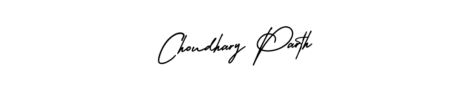 Make a short Choudhary Parth signature style. Manage your documents anywhere anytime using AmerikaSignatureDemo-Regular. Create and add eSignatures, submit forms, share and send files easily. Choudhary Parth signature style 3 images and pictures png