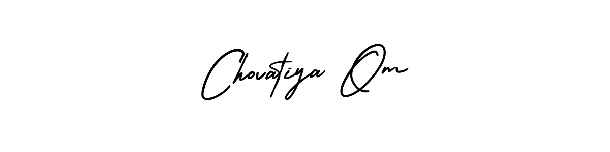 Once you've used our free online signature maker to create your best signature AmerikaSignatureDemo-Regular style, it's time to enjoy all of the benefits that Chovatiya Om name signing documents. Chovatiya Om signature style 3 images and pictures png