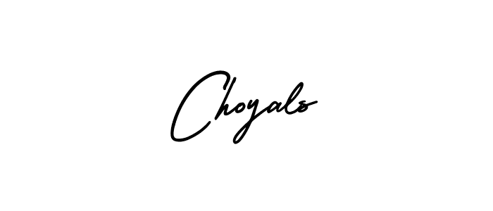 Also we have Choyals name is the best signature style. Create professional handwritten signature collection using AmerikaSignatureDemo-Regular autograph style. Choyals signature style 3 images and pictures png
