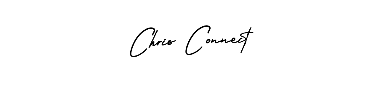 Design your own signature with our free online signature maker. With this signature software, you can create a handwritten (AmerikaSignatureDemo-Regular) signature for name Chris Connect. Chris Connect signature style 3 images and pictures png