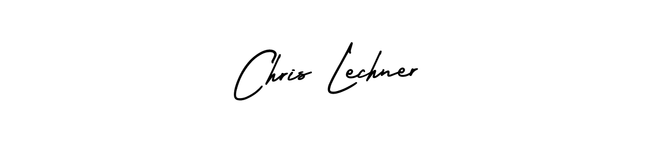 Chris Lechner stylish signature style. Best Handwritten Sign (AmerikaSignatureDemo-Regular) for my name. Handwritten Signature Collection Ideas for my name Chris Lechner. Chris Lechner signature style 3 images and pictures png