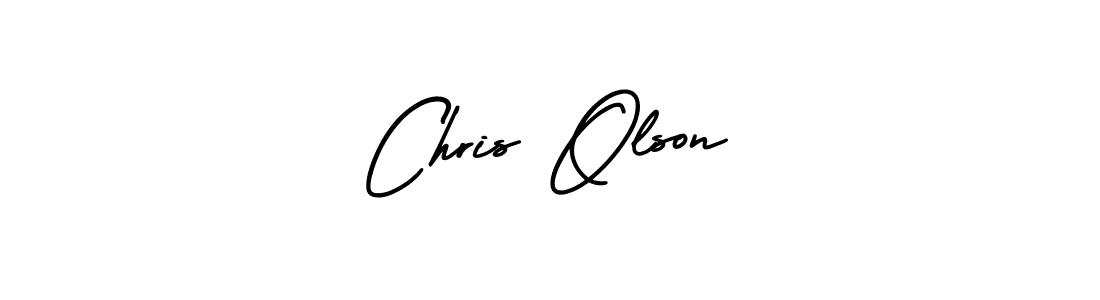 Design your own signature with our free online signature maker. With this signature software, you can create a handwritten (AmerikaSignatureDemo-Regular) signature for name Chris Olson. Chris Olson signature style 3 images and pictures png