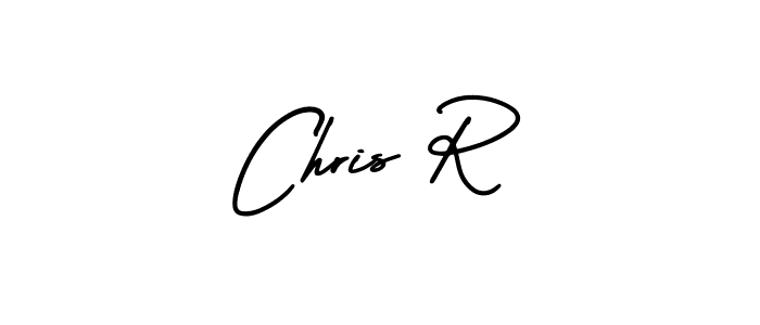 It looks lik you need a new signature style for name Chris R. Design unique handwritten (AmerikaSignatureDemo-Regular) signature with our free signature maker in just a few clicks. Chris R signature style 3 images and pictures png