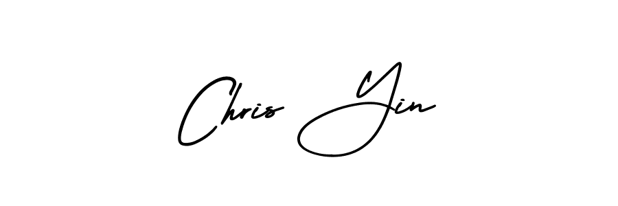 It looks lik you need a new signature style for name Chris Yin. Design unique handwritten (AmerikaSignatureDemo-Regular) signature with our free signature maker in just a few clicks. Chris Yin signature style 3 images and pictures png