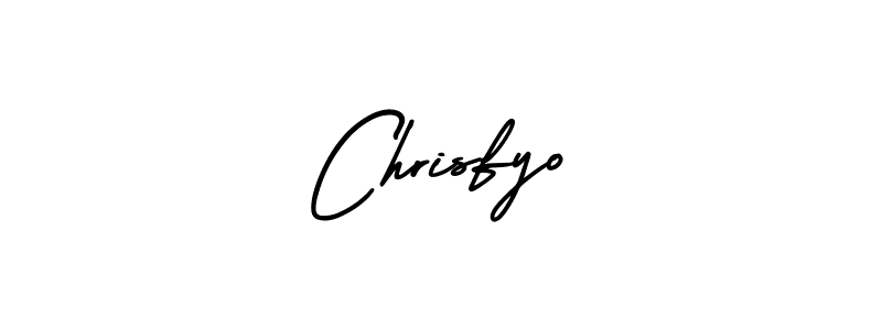 Also You can easily find your signature by using the search form. We will create Chrisfyo name handwritten signature images for you free of cost using AmerikaSignatureDemo-Regular sign style. Chrisfyo signature style 3 images and pictures png