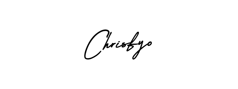 Also You can easily find your signature by using the search form. We will create Chrisfyo name handwritten signature images for you free of cost using AmerikaSignatureDemo-Regular sign style. Chrisfyo signature style 3 images and pictures png