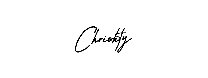 Also we have Chrishty name is the best signature style. Create professional handwritten signature collection using AmerikaSignatureDemo-Regular autograph style. Chrishty signature style 3 images and pictures png
