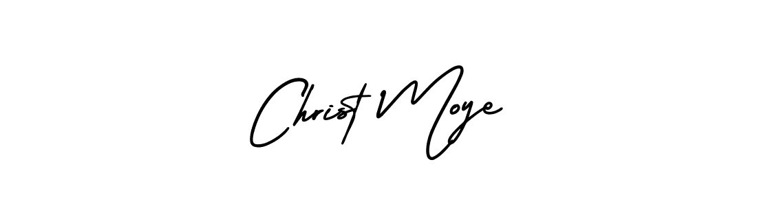 Also You can easily find your signature by using the search form. We will create Christ Moye name handwritten signature images for you free of cost using AmerikaSignatureDemo-Regular sign style. Christ Moye signature style 3 images and pictures png