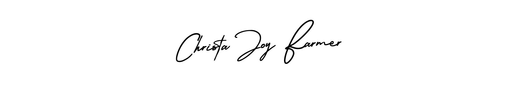 How to Draw Christa Joy Farmer signature style? AmerikaSignatureDemo-Regular is a latest design signature styles for name Christa Joy Farmer. Christa Joy Farmer signature style 3 images and pictures png