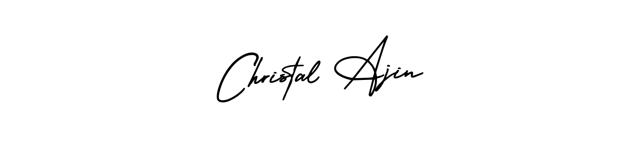 Use a signature maker to create a handwritten signature online. With this signature software, you can design (AmerikaSignatureDemo-Regular) your own signature for name Christal Ajin. Christal Ajin signature style 3 images and pictures png