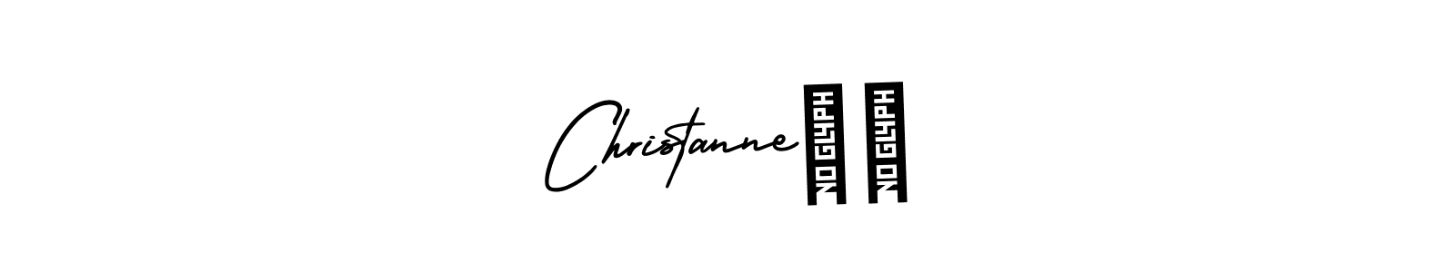 Also we have Christanne❤️ name is the best signature style. Create professional handwritten signature collection using AmerikaSignatureDemo-Regular autograph style. Christanne❤️ signature style 3 images and pictures png