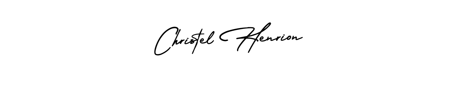 Also You can easily find your signature by using the search form. We will create Christel Henrion name handwritten signature images for you free of cost using AmerikaSignatureDemo-Regular sign style. Christel Henrion signature style 3 images and pictures png