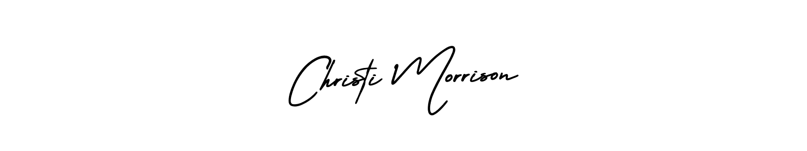 if you are searching for the best signature style for your name Christi Morrison. so please give up your signature search. here we have designed multiple signature styles  using AmerikaSignatureDemo-Regular. Christi Morrison signature style 3 images and pictures png