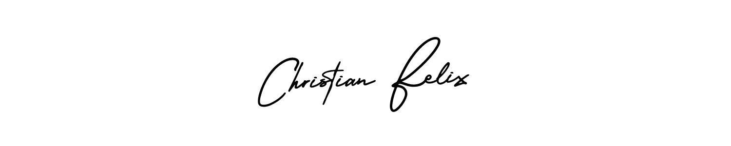 Also we have Christian Felix name is the best signature style. Create professional handwritten signature collection using AmerikaSignatureDemo-Regular autograph style. Christian Felix signature style 3 images and pictures png