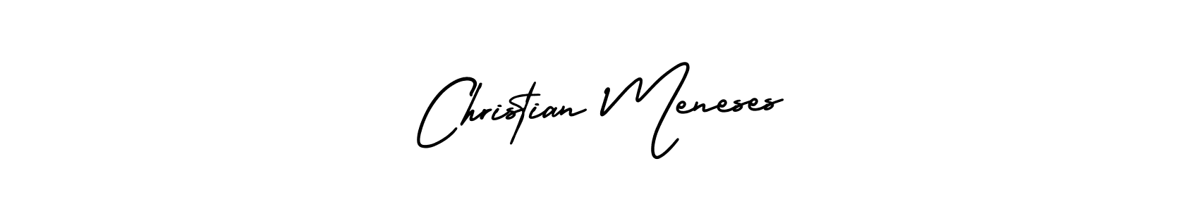 Make a beautiful signature design for name Christian Meneses. With this signature (AmerikaSignatureDemo-Regular) style, you can create a handwritten signature for free. Christian Meneses signature style 3 images and pictures png