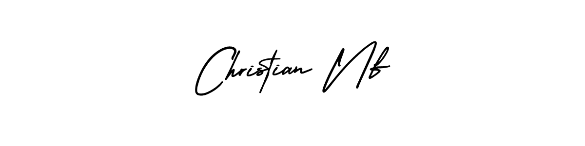 Also we have Christian Nf name is the best signature style. Create professional handwritten signature collection using AmerikaSignatureDemo-Regular autograph style. Christian Nf signature style 3 images and pictures png