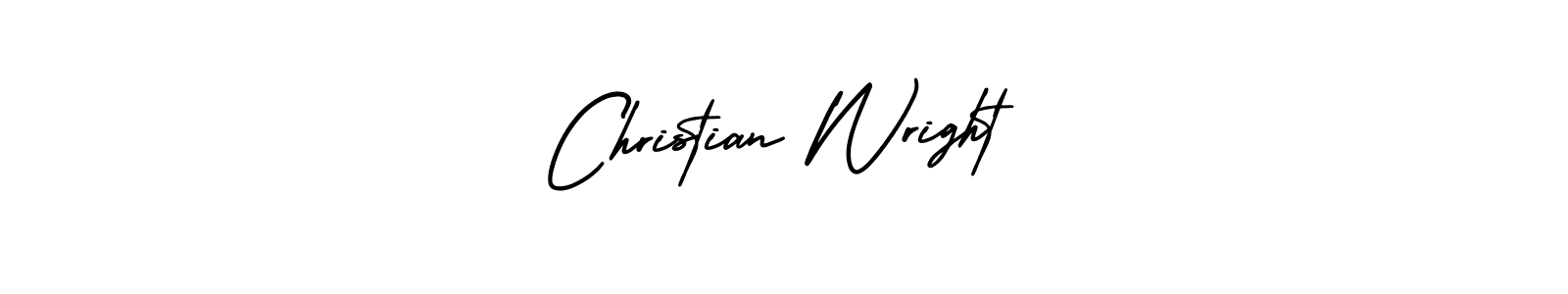 It looks lik you need a new signature style for name Christian Wright. Design unique handwritten (AmerikaSignatureDemo-Regular) signature with our free signature maker in just a few clicks. Christian Wright signature style 3 images and pictures png