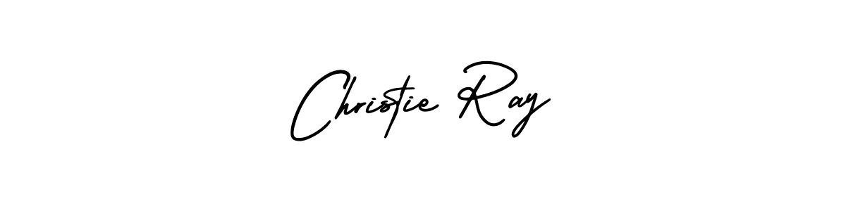 Christie Ray stylish signature style. Best Handwritten Sign (AmerikaSignatureDemo-Regular) for my name. Handwritten Signature Collection Ideas for my name Christie Ray. Christie Ray signature style 3 images and pictures png