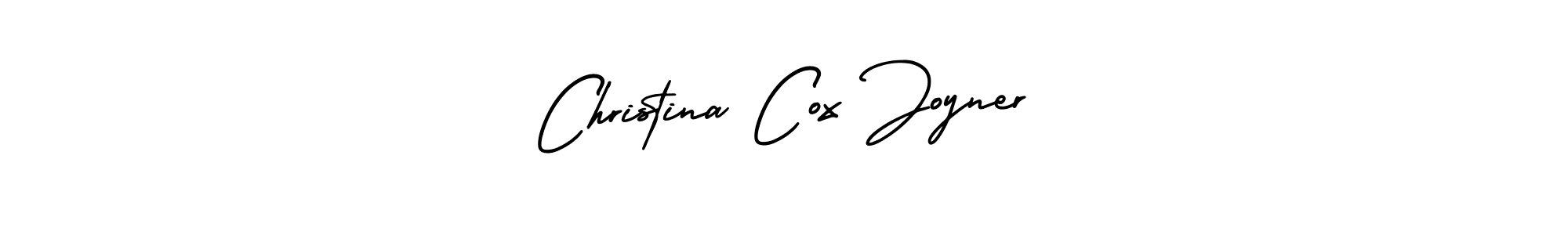 Also You can easily find your signature by using the search form. We will create Christina Cox Joyner name handwritten signature images for you free of cost using AmerikaSignatureDemo-Regular sign style. Christina Cox Joyner signature style 3 images and pictures png
