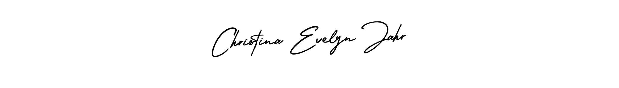 if you are searching for the best signature style for your name Christina Evelyn Jahr. so please give up your signature search. here we have designed multiple signature styles  using AmerikaSignatureDemo-Regular. Christina Evelyn Jahr signature style 3 images and pictures png