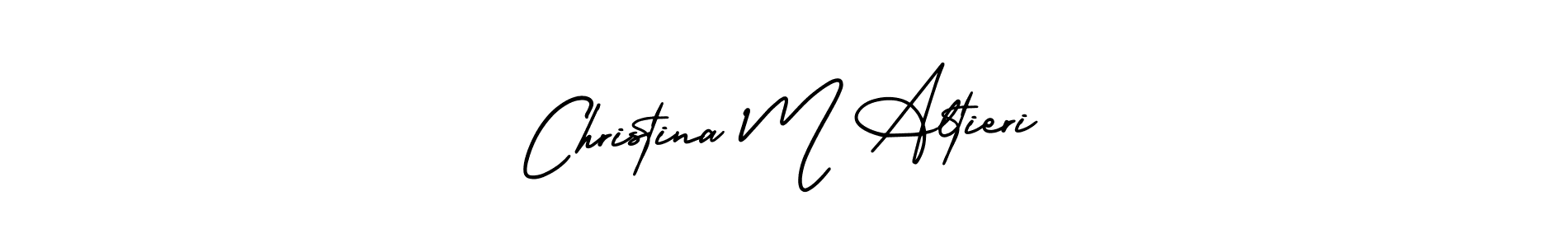 Once you've used our free online signature maker to create your best signature AmerikaSignatureDemo-Regular style, it's time to enjoy all of the benefits that Christina M Altieri name signing documents. Christina M Altieri signature style 3 images and pictures png