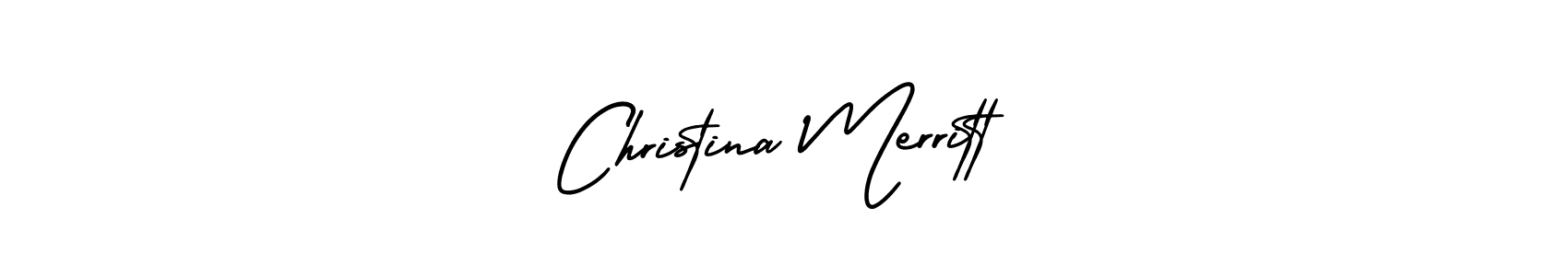 How to make Christina Merritt signature? AmerikaSignatureDemo-Regular is a professional autograph style. Create handwritten signature for Christina Merritt name. Christina Merritt signature style 3 images and pictures png