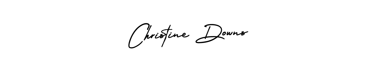 AmerikaSignatureDemo-Regular is a professional signature style that is perfect for those who want to add a touch of class to their signature. It is also a great choice for those who want to make their signature more unique. Get Christine Downs name to fancy signature for free. Christine Downs signature style 3 images and pictures png