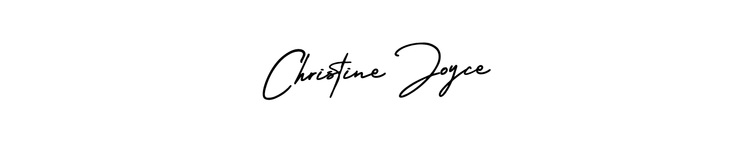 How to make Christine Joyce signature? AmerikaSignatureDemo-Regular is a professional autograph style. Create handwritten signature for Christine Joyce name. Christine Joyce signature style 3 images and pictures png