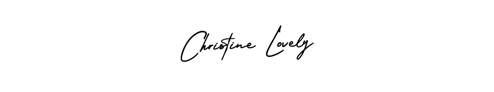 Also You can easily find your signature by using the search form. We will create Christine Lovely name handwritten signature images for you free of cost using AmerikaSignatureDemo-Regular sign style. Christine Lovely signature style 3 images and pictures png