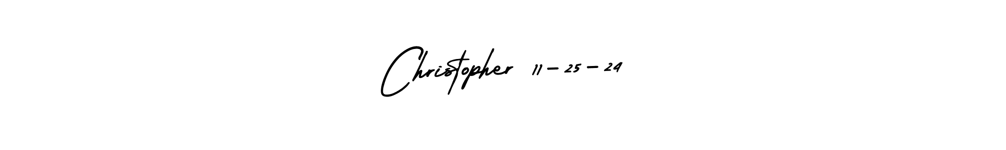 Check out images of Autograph of Christopher 11-25-24 name. Actor Christopher 11-25-24 Signature Style. AmerikaSignatureDemo-Regular is a professional sign style online. Christopher 11-25-24 signature style 3 images and pictures png