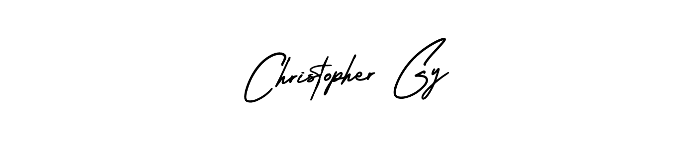 Make a beautiful signature design for name Christopher Gy. Use this online signature maker to create a handwritten signature for free. Christopher Gy signature style 3 images and pictures png