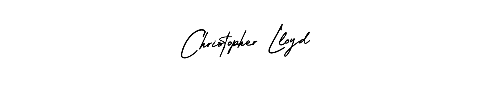 Make a beautiful signature design for name Christopher Lloyd. With this signature (AmerikaSignatureDemo-Regular) style, you can create a handwritten signature for free. Christopher Lloyd signature style 3 images and pictures png
