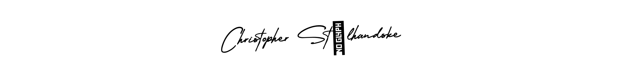 Make a beautiful signature design for name Christopher Stålhandske. Use this online signature maker to create a handwritten signature for free. Christopher Stålhandske signature style 3 images and pictures png