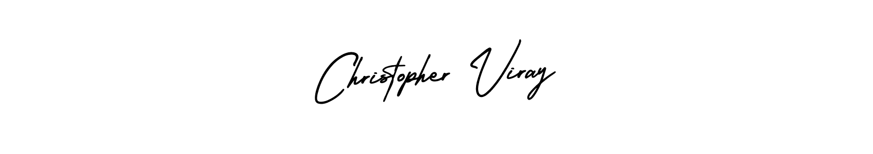 Similarly AmerikaSignatureDemo-Regular is the best handwritten signature design. Signature creator online .You can use it as an online autograph creator for name Christopher Viray. Christopher Viray signature style 3 images and pictures png