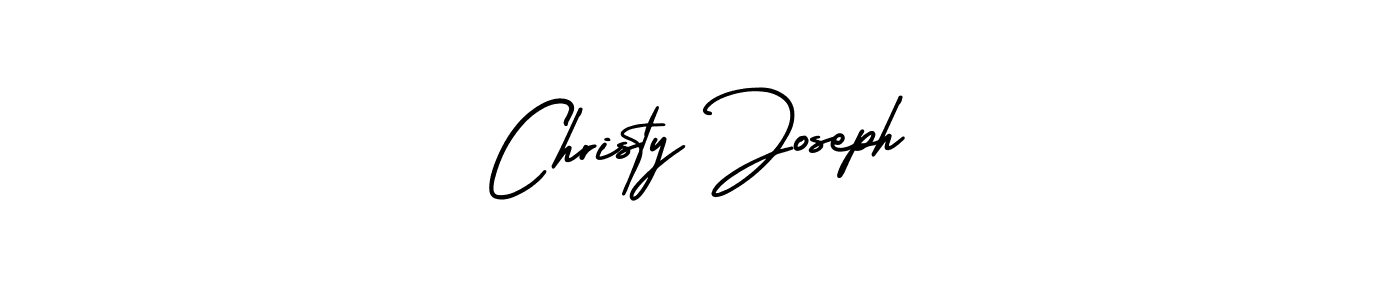 Similarly AmerikaSignatureDemo-Regular is the best handwritten signature design. Signature creator online .You can use it as an online autograph creator for name Christy Joseph. Christy Joseph signature style 3 images and pictures png