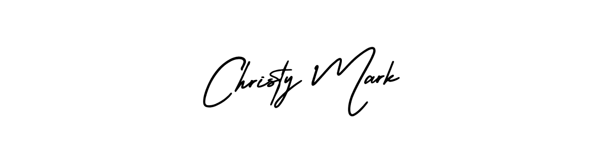 Make a beautiful signature design for name Christy Mark. With this signature (AmerikaSignatureDemo-Regular) style, you can create a handwritten signature for free. Christy Mark signature style 3 images and pictures png
