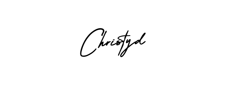 Create a beautiful signature design for name Christyd. With this signature (AmerikaSignatureDemo-Regular) fonts, you can make a handwritten signature for free. Christyd signature style 3 images and pictures png