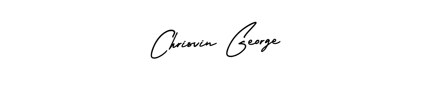 Also we have Chrisvin George name is the best signature style. Create professional handwritten signature collection using AmerikaSignatureDemo-Regular autograph style. Chrisvin George signature style 3 images and pictures png