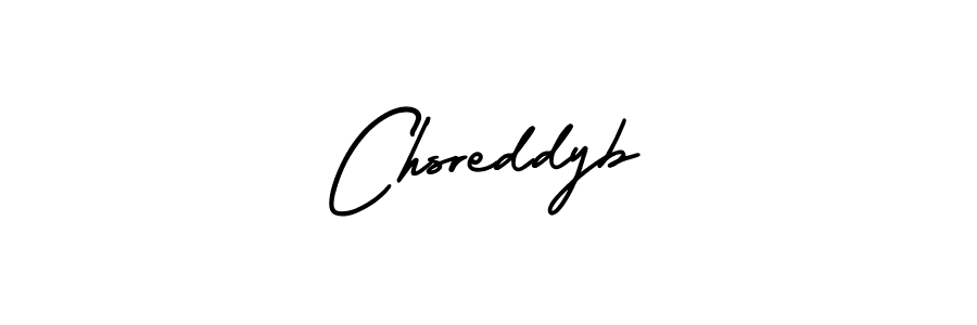 It looks lik you need a new signature style for name Chsreddyb. Design unique handwritten (AmerikaSignatureDemo-Regular) signature with our free signature maker in just a few clicks. Chsreddyb signature style 3 images and pictures png