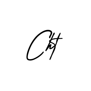 Make a beautiful signature design for name Cht. With this signature (AmerikaSignatureDemo-Regular) style, you can create a handwritten signature for free. Cht signature style 3 images and pictures png