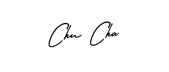 Use a signature maker to create a handwritten signature online. With this signature software, you can design (AmerikaSignatureDemo-Regular) your own signature for name Chu Cha. Chu Cha signature style 3 images and pictures png