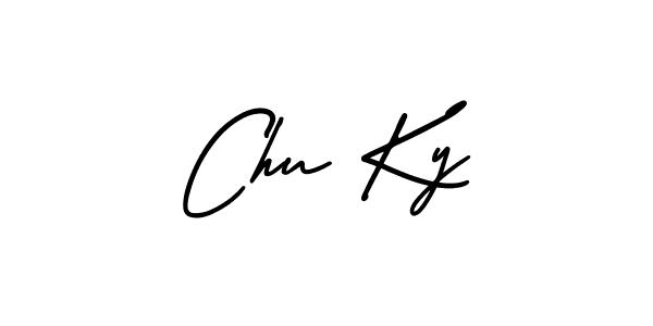 It looks lik you need a new signature style for name Chu Ky. Design unique handwritten (AmerikaSignatureDemo-Regular) signature with our free signature maker in just a few clicks. Chu Ky signature style 3 images and pictures png