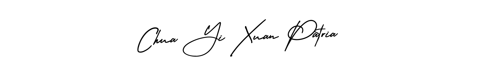 How to make Chua Yi Xuan Patria signature? AmerikaSignatureDemo-Regular is a professional autograph style. Create handwritten signature for Chua Yi Xuan Patria name. Chua Yi Xuan Patria signature style 3 images and pictures png