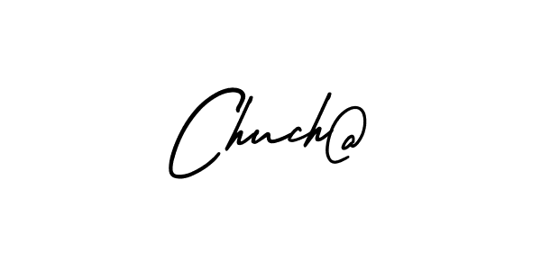 Similarly AmerikaSignatureDemo-Regular is the best handwritten signature design. Signature creator online .You can use it as an online autograph creator for name Chuch@. Chuch@ signature style 3 images and pictures png
