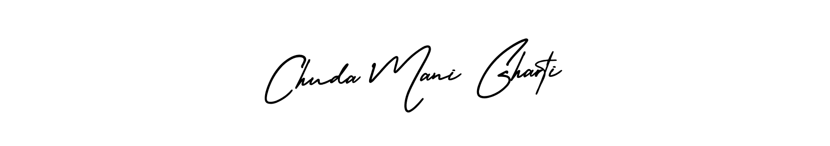 This is the best signature style for the Chuda Mani Gharti name. Also you like these signature font (AmerikaSignatureDemo-Regular). Mix name signature. Chuda Mani Gharti signature style 3 images and pictures png